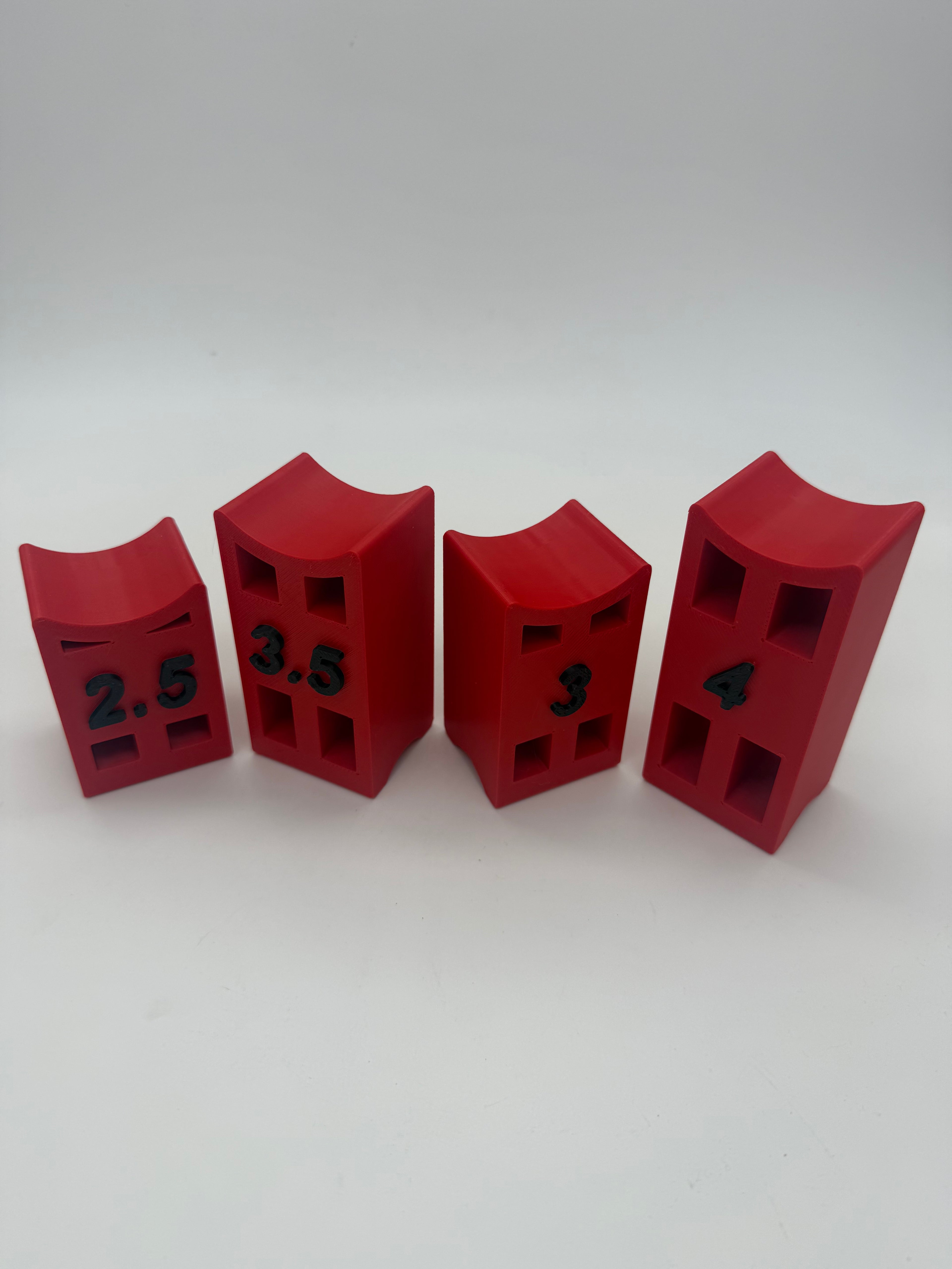 set up blocks with magnets
